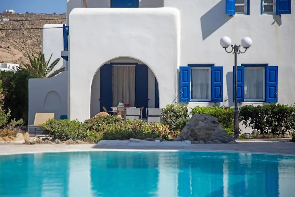 Mykonian Style W Shared Pool Houses 8 & 9 location