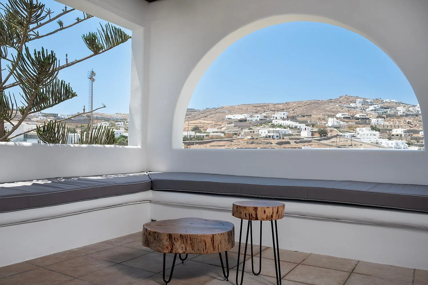 Mykonian Style W Shared Pool Houses 8 & 9 Ornos  0*, Ornos (Mykonos) Griekenland