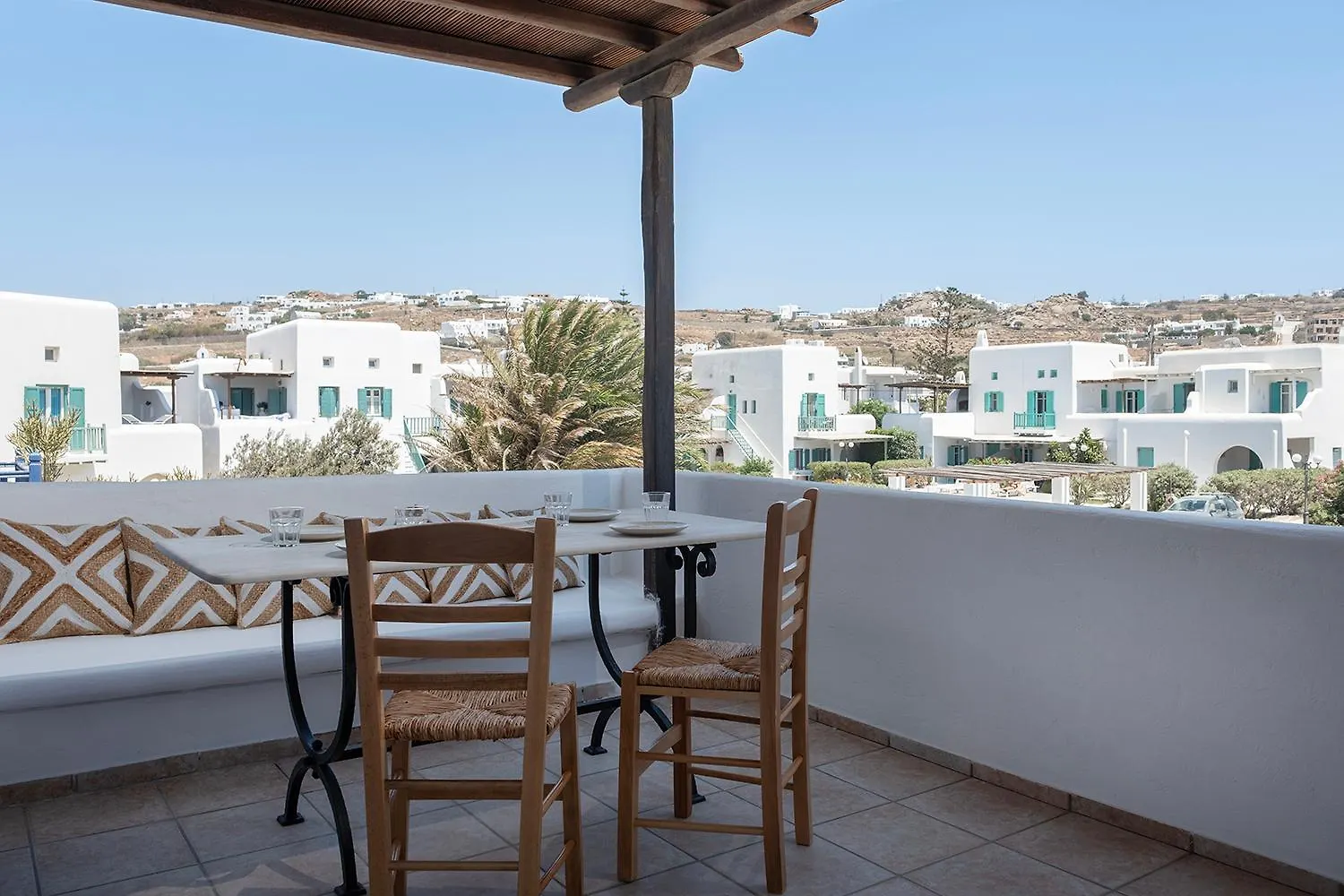 Vakantiehuis Mykonian Style W Shared Pool Houses 8 & 9 Ornos  Griekenland