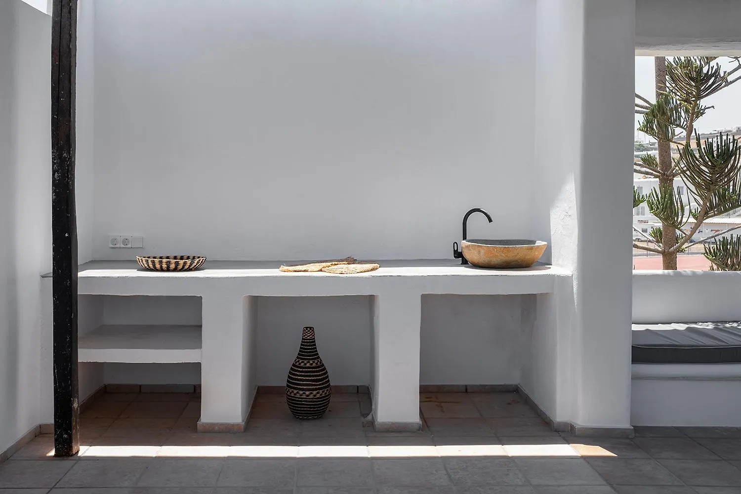 Mykonian Style W Shared Pool Houses 8 & 9 Ornos