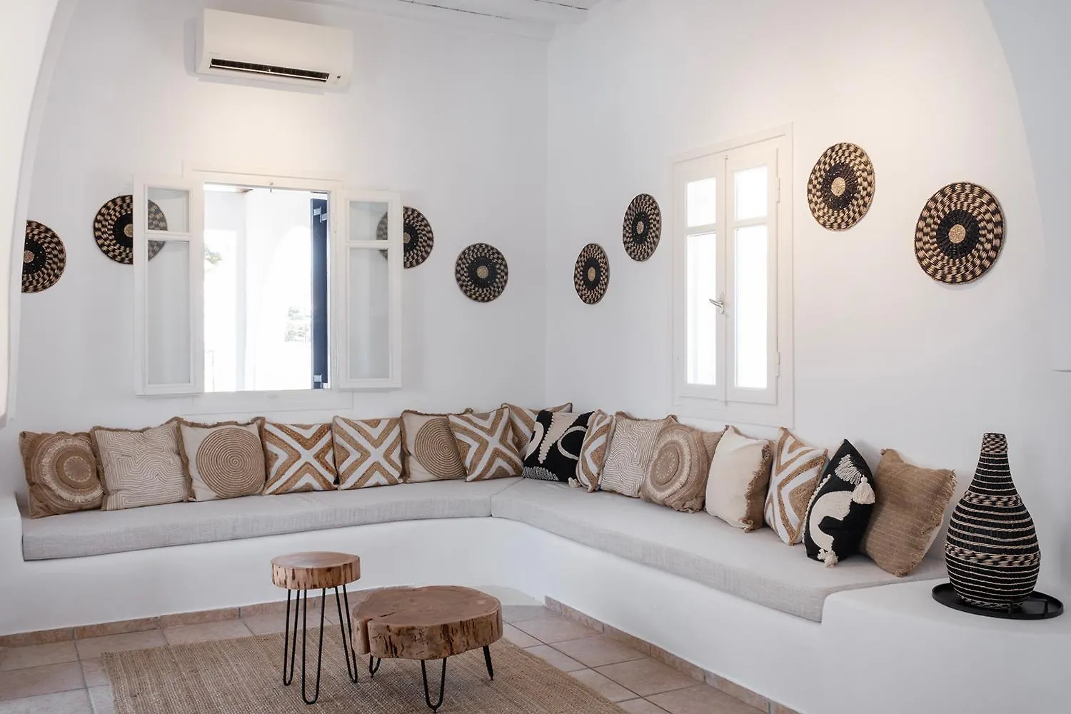 Vakantiehuis Mykonian Style W Shared Pool Houses 8 & 9 Ornos