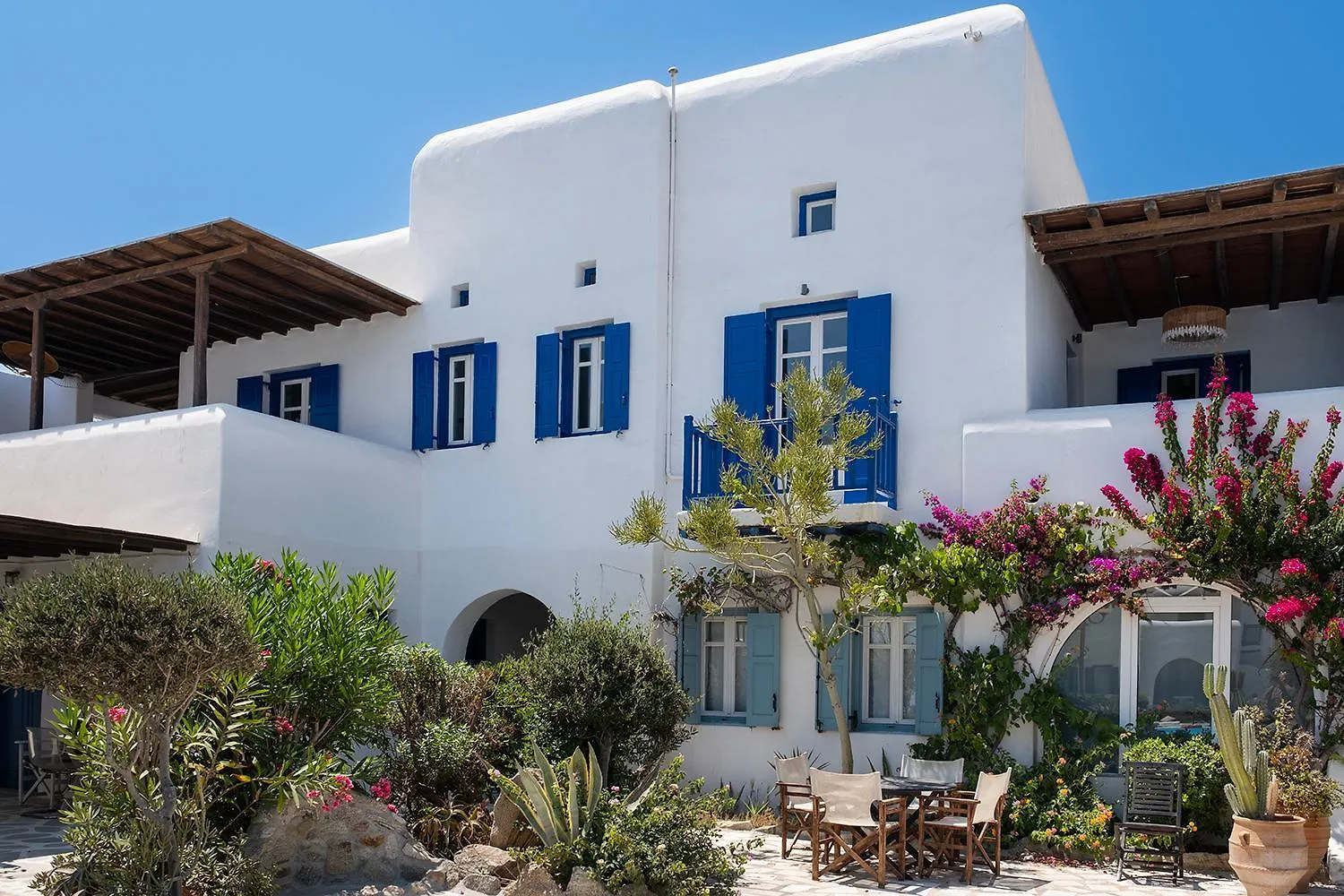 Mykonian Style W Shared Pool Houses 8 & 9 Ornos