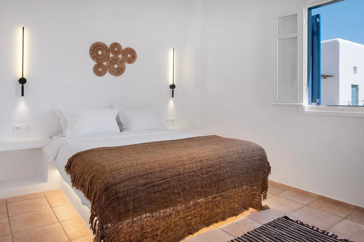 Vakantiehuis Mykonian Style W Shared Pool Houses 8 & 9 Ornos  Griekenland